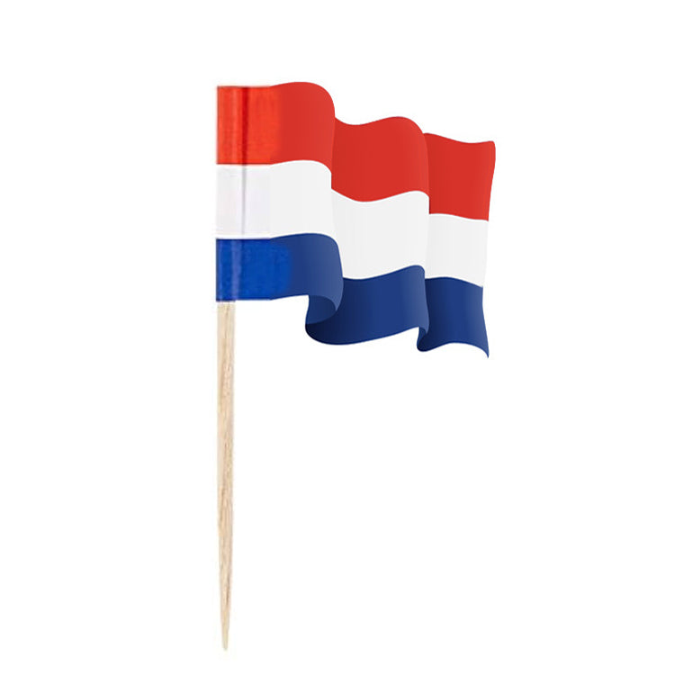 Tooth Picks - Dutch Waving Flag (500 pieces)