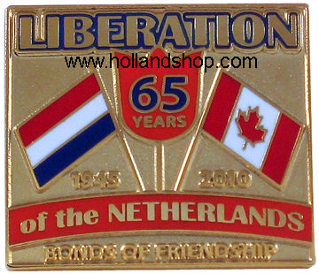 Pin - Canada/Netherlands Liberation 65th Anniversary
