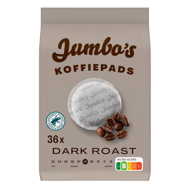 Jumbo Dark Roast (36 Pads) - 250g