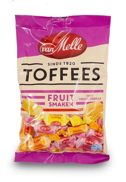 Van Melle Fruit Toffees - 225gr.