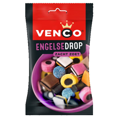 Venco English Licorice (Engelsedrop) - 100g