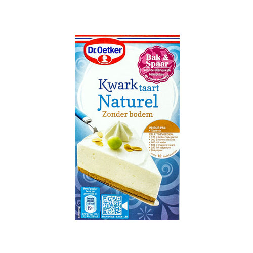 Oetker Natural Cheese Cake (Kwarktaart) Mix - 340g