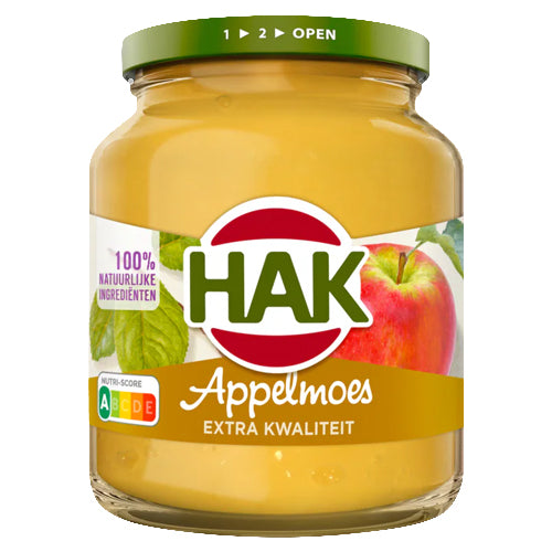 Hak Apple Sauce (Appelmoes) Extra Quality - 360g