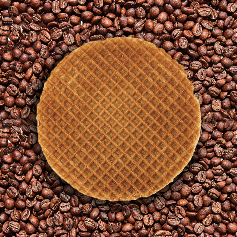 Dutch Traditions Coffee Syrup Waffles (Stroopwafels) - 400g