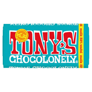 Tony's Milk Pennywafel Chocolate Bar - 180g.