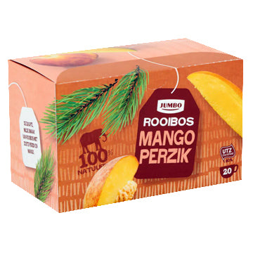 Jumbo Rooibos Mango Peach Tea - 20x1.5g