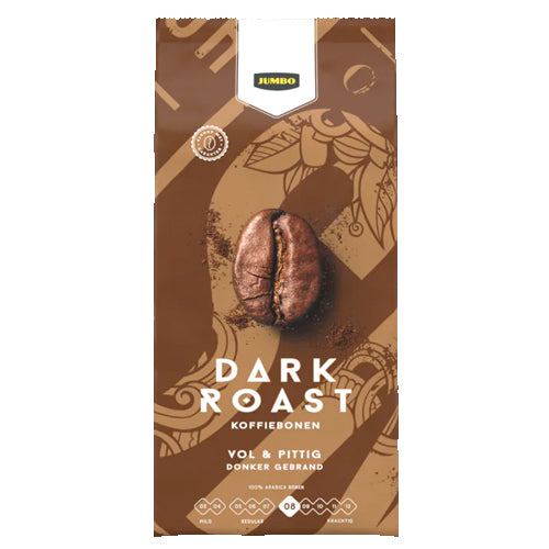 Jumbo Dark Roast Coffee Beans - 1kg