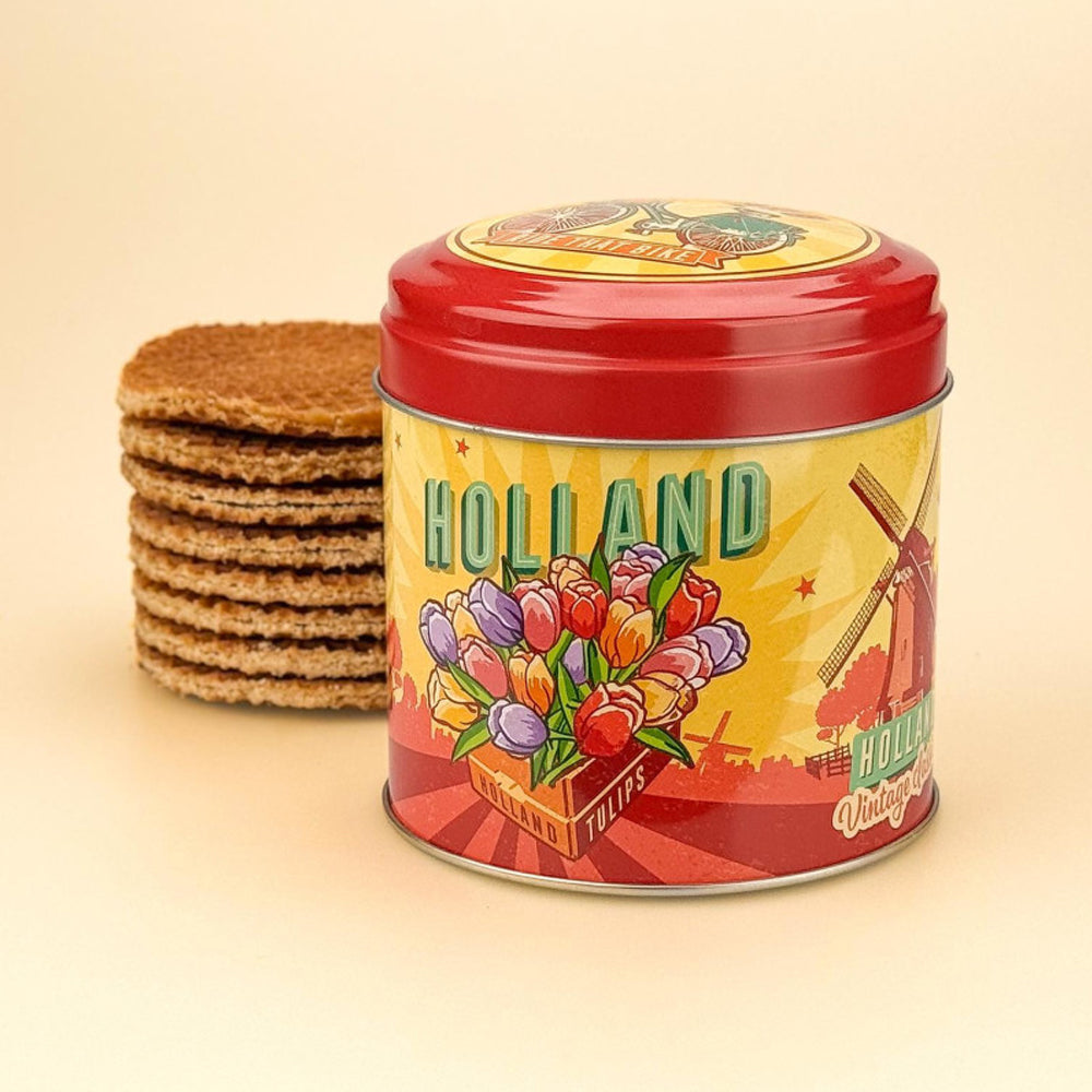 Stroopwafel Tin - Vintage Holland