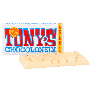 Tony's White Chocolate Bar - 180gr.