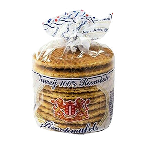 Verweij 100% Butter Syrup Waffles (Stroopwafels) - 325g