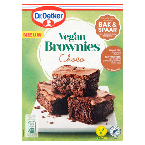 Oetker Vegan Chocolate Brownies Mix - 360g