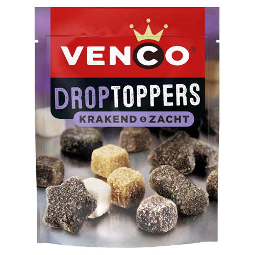 Venco Drop Toppers Crunchy & Soft - 290g