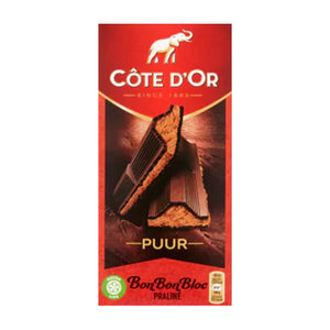 Cote D'Or Pure Chocolate Bar - 200g.