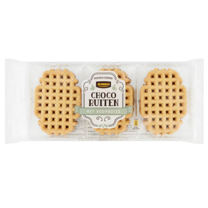Jumbo Butter Chocolate Waffle Cookies - 175g