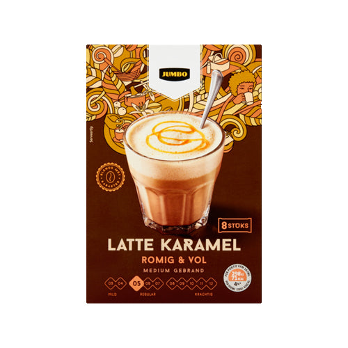 Jumbo Caramel Latte Mix - 8x17.5g