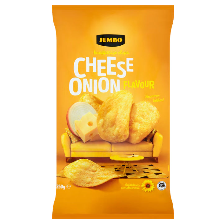 Jumbo Cheese & Onion Chips - 250g