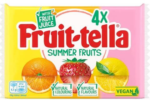 Fruit-tella Summer Fruit - 4 Pack