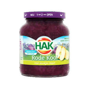 Hak Red Cabbage (Rodekool) with Apple - 355g