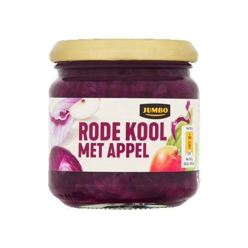 Jumbo Red Cabbage (Rodekool) with Apple - 190g