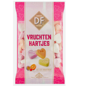 Fortuin Fruit Hearts - 200gr.