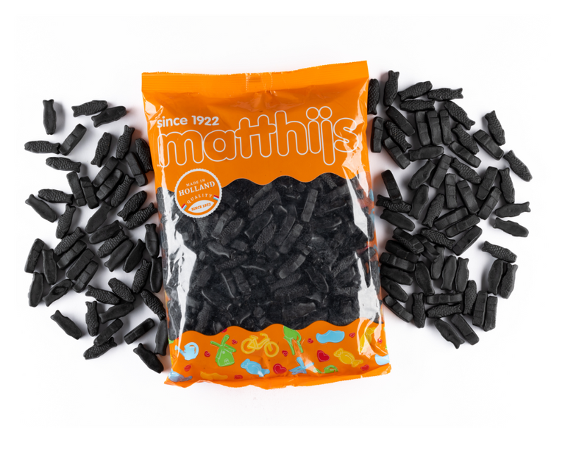 Matthijs Licorice Fish Salty - 1kg