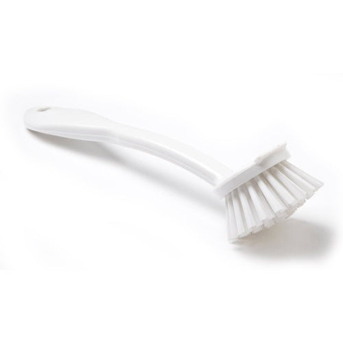 Dishbrush - Plastic - Small Round White