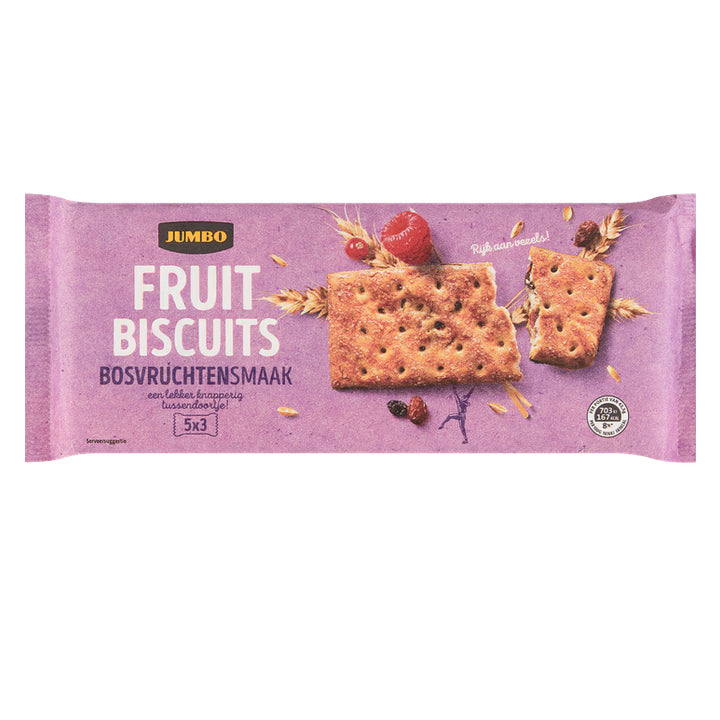 Jumbo Fruit Biscuit (Forest Fruit) - 218g