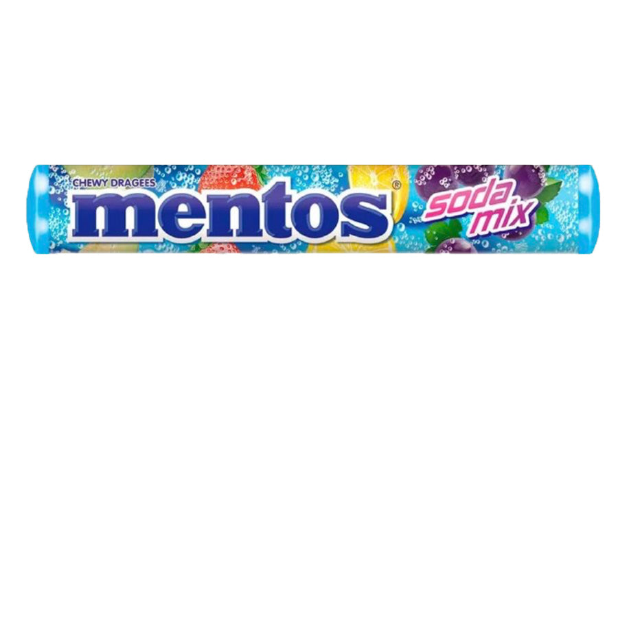 Mentos Soda Mix Roll - 38g