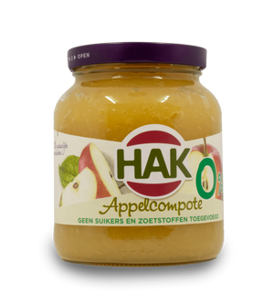 Hak Apple Sauce 0% (Appelmoes) - 350g