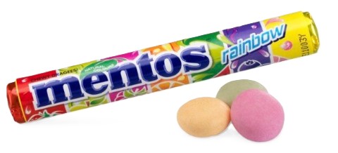 Mentos Rainbow Roll - 37.5gr.