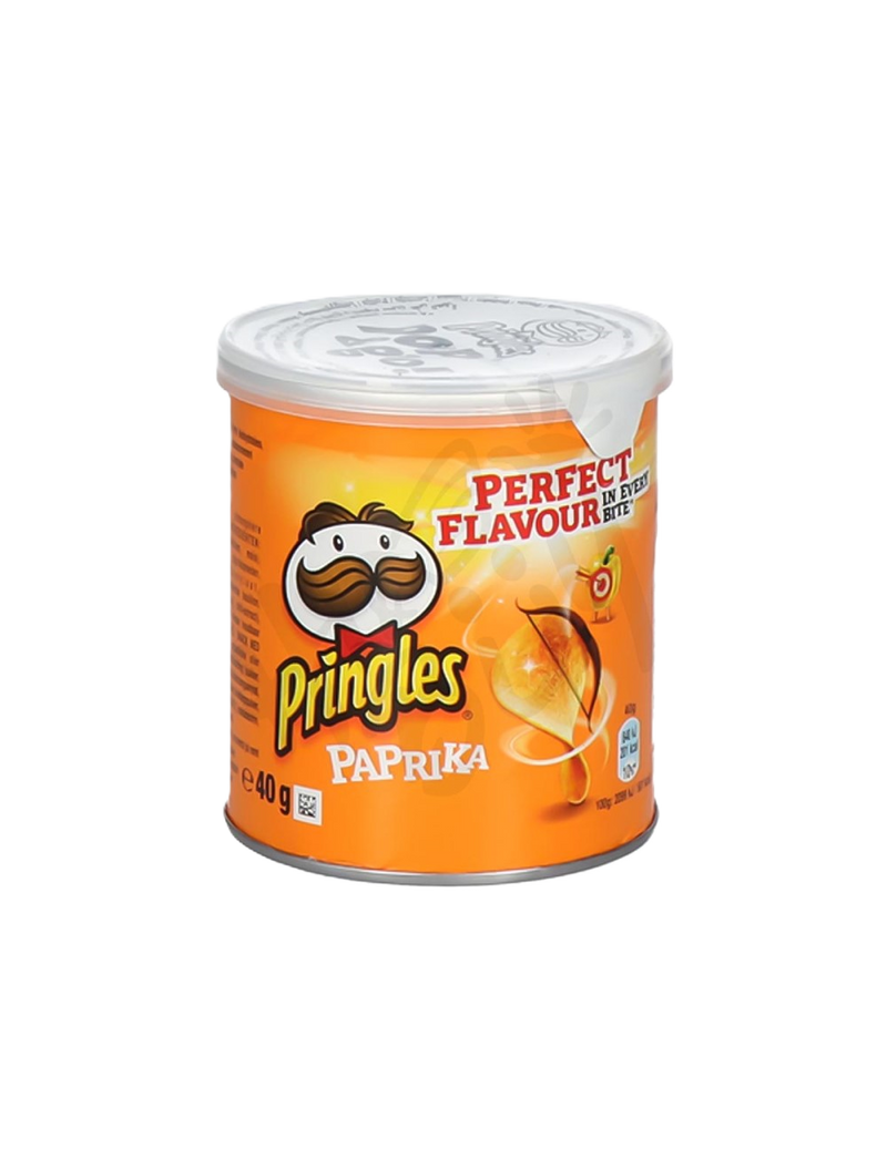 Pringles Paprika Chips Small Tube - 40g