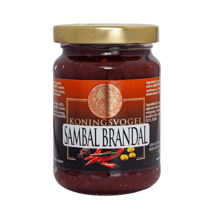 Koningsvogel Sambal Brandal - 200g