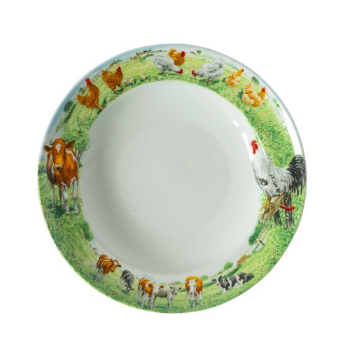 Wiebe's Farm - Plate Cow/Chicken (21cm)