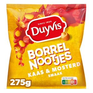 Duyvis Cheese & Mustard Nuts (Borrelnootjes) - 275g