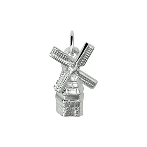 Charm - Silver Mill (Small)