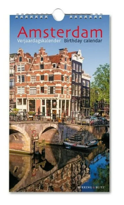 Birthday Calendar - Amsterdam Scenes