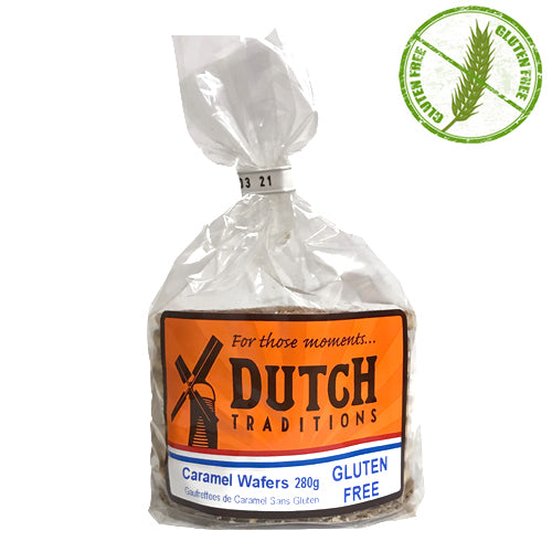 Dutch Traditions Gluten Free Syrup Waffles (Stroopwafels) - 280g