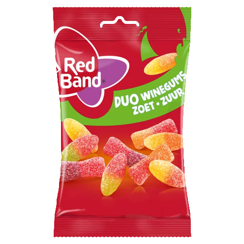 Red Band Winegums (Sweet/Sour) - 166gr.