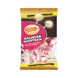 Candyman Salmiak Suckers - 130gr.