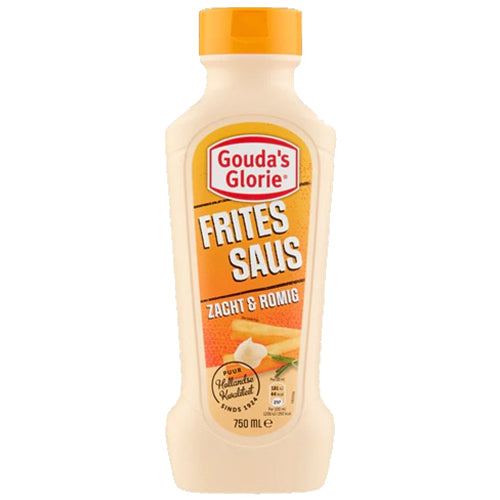 Gouda's Glorie French Fry Sauce (Fritessaus) Squeeze Bottle - 750ml