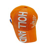Hat - Holland Team 3D Baseball Cap (Orange)