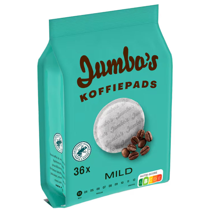 Jumbo Mild Roast (36 Pads) - 250g