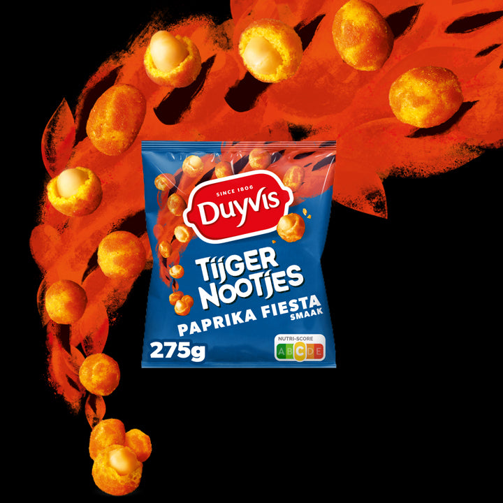 Duyvis Paprika Fiesta Tiger Nuts (Tigernootjes) - 280g