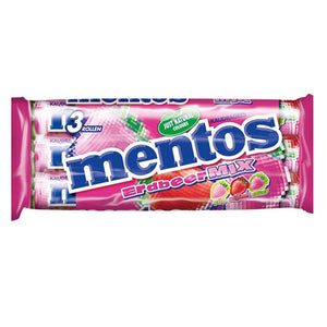 Mentos Strawberry Mix Rolls (5 Pack) - 187.5g