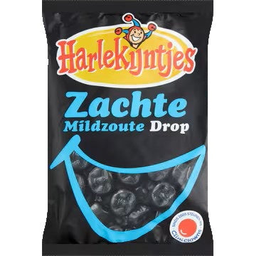 Harlekyn Soft Licorice Moons (Salt) - 300g
