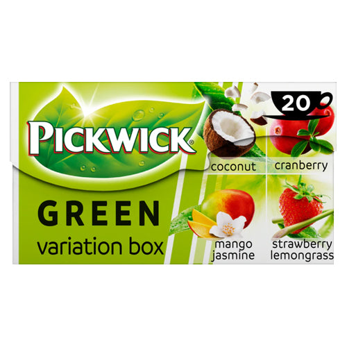 Pickwick Fruit Green Tea Variety Pack - 20x1.5g