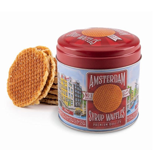 Stroopwafel Tin - Amsterdam Colour