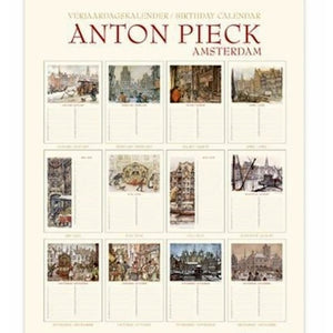 Birthday Calendar - Anton Pieck (Amsterdam)