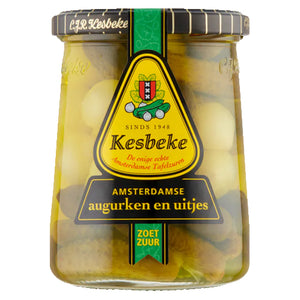 Kesbeke Silver Onions & Pickles (Sweet 'n' Sour) - 495g