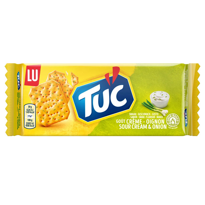 Tuc Sour Cream & Onion Flavoured Crackers - 100g